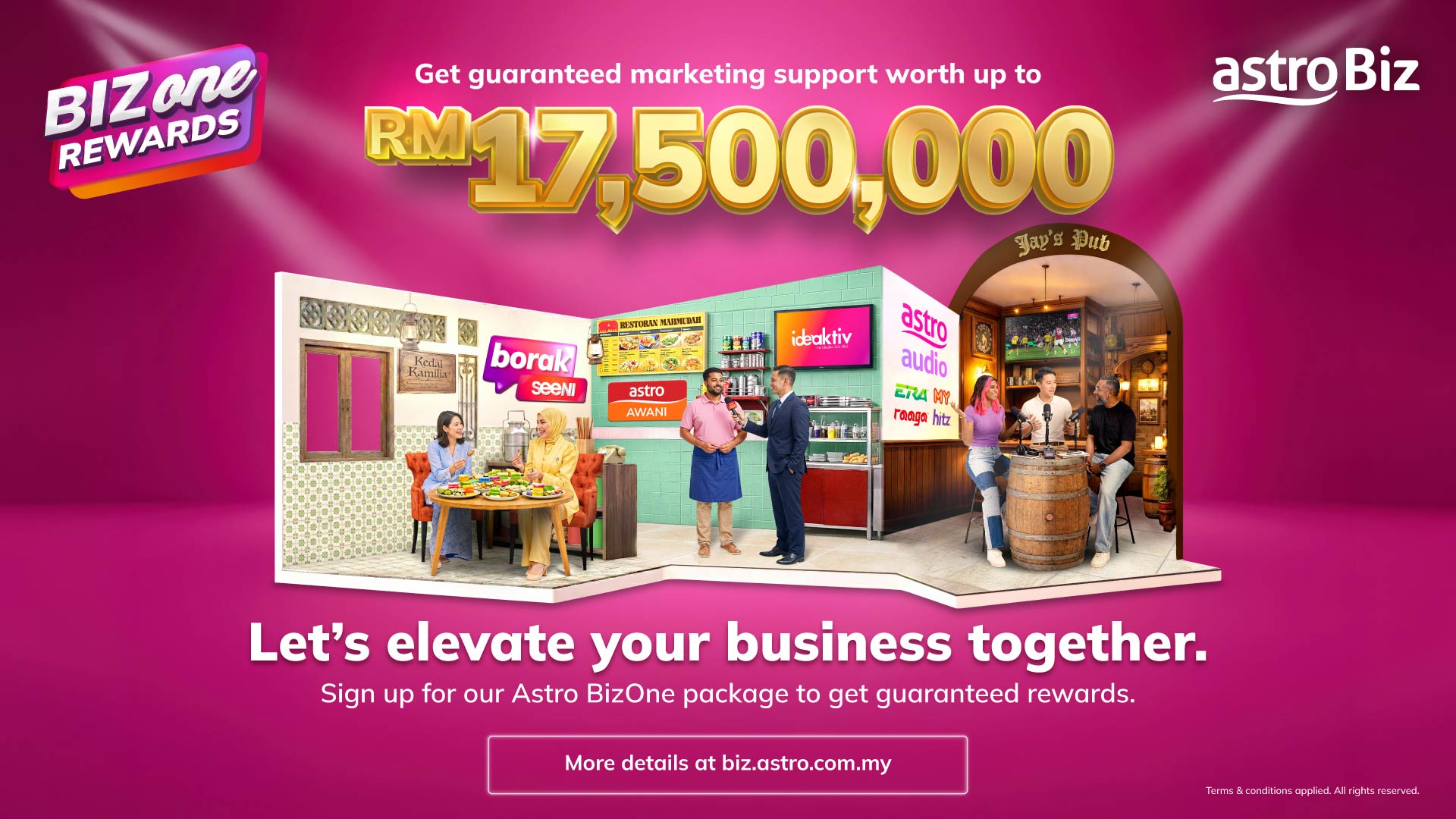 AstroBiz Launches the All‑New BizOne Rewards With RM17.5 million in Guaranteed Marketing Support 
