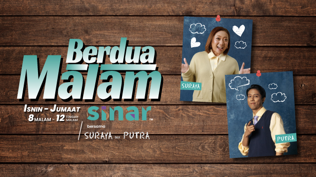 SINAR Perkenalkan Gandingan Baharu: Soraya & Putra Dalam Berdua Malam Sinar