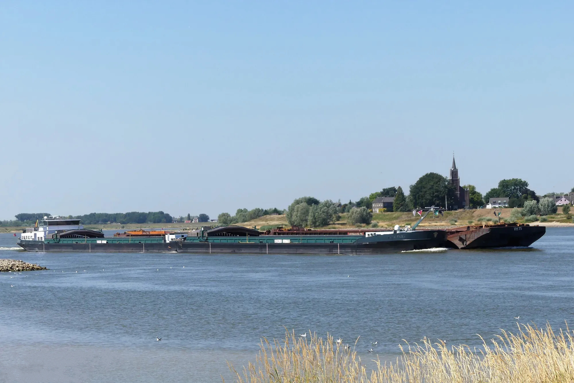 koppelverband Vera Pax 1 en 2, relatieschip van Amer Schipping