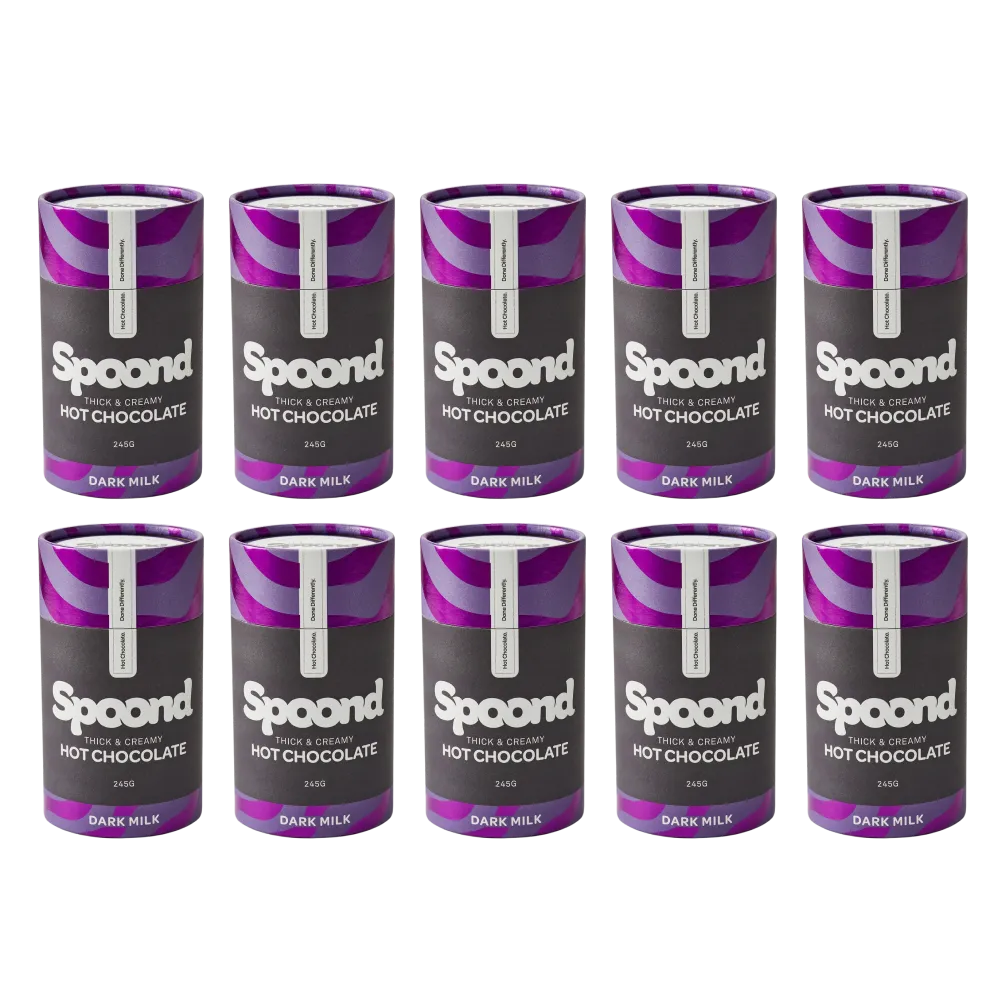 Spoond Irish Hot Chocolate 10 Pack Dark Milk