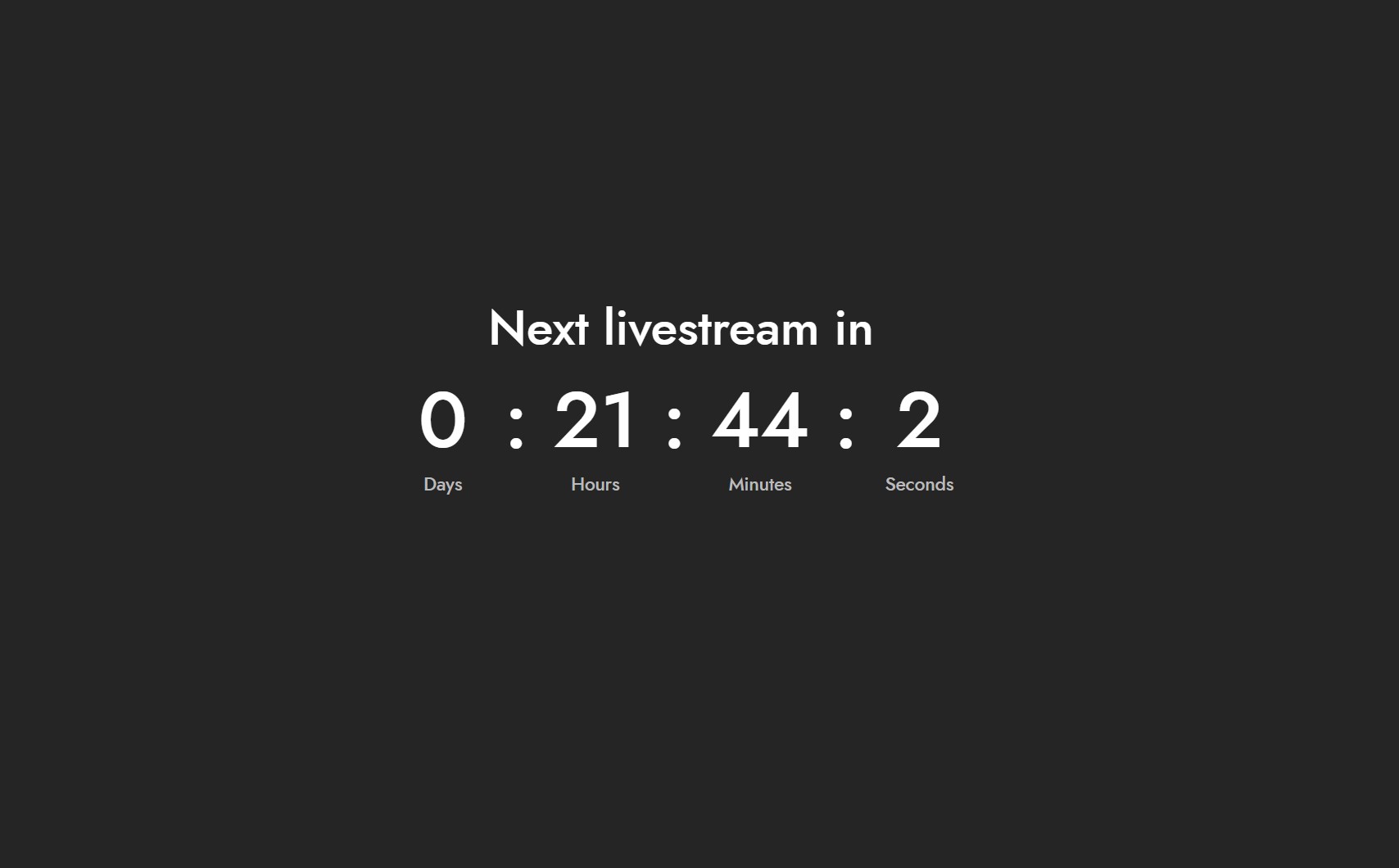 Livestream livestream