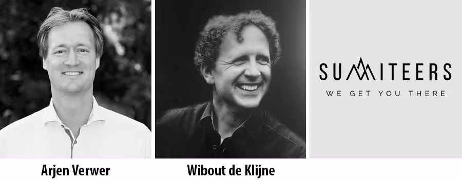 Arjen Verwer en Wibout de Kleine, Summiteers