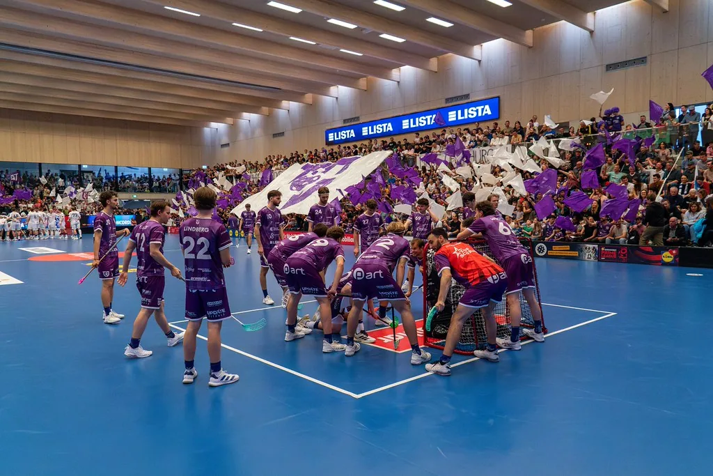 Spielszene Floorball Thurgau
