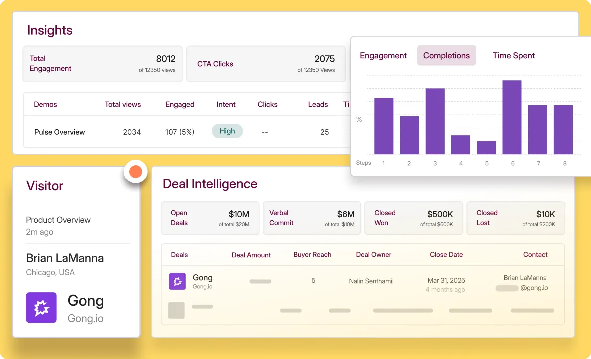 Turn insights into actions, fast
