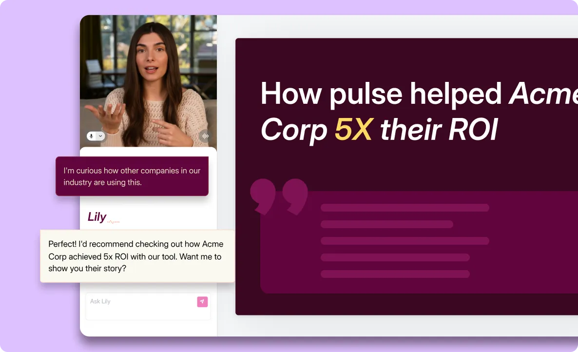 Prospects see what  matters to them