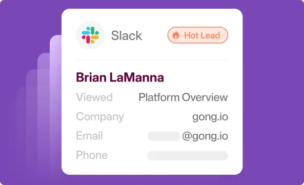 Strike while the iron's hot with real-time alerts