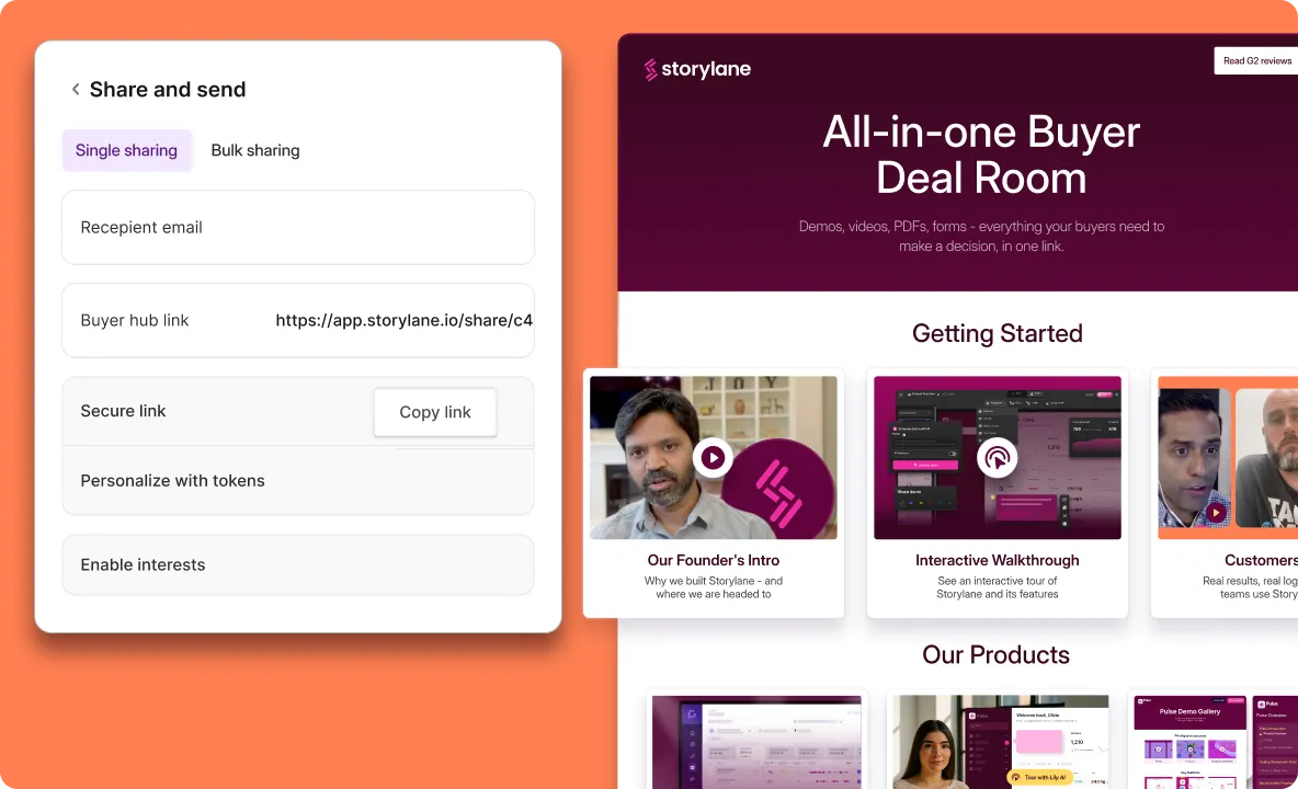 Enable champions with  demo leave behinds