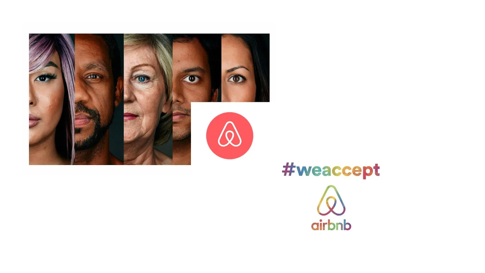Airbnbs we accept campaign