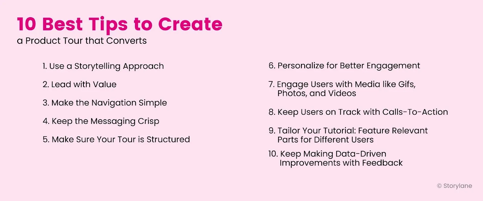 10 Best Tips to Create a Product Tour that Converts