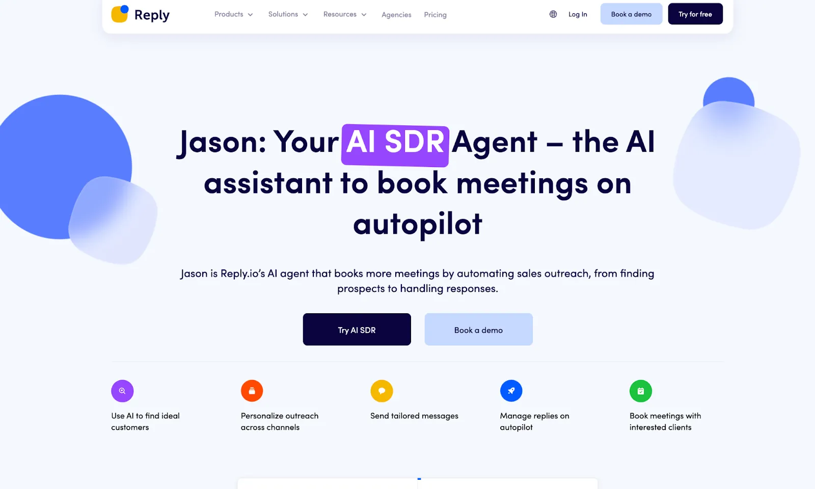 Jason AI SDR agent