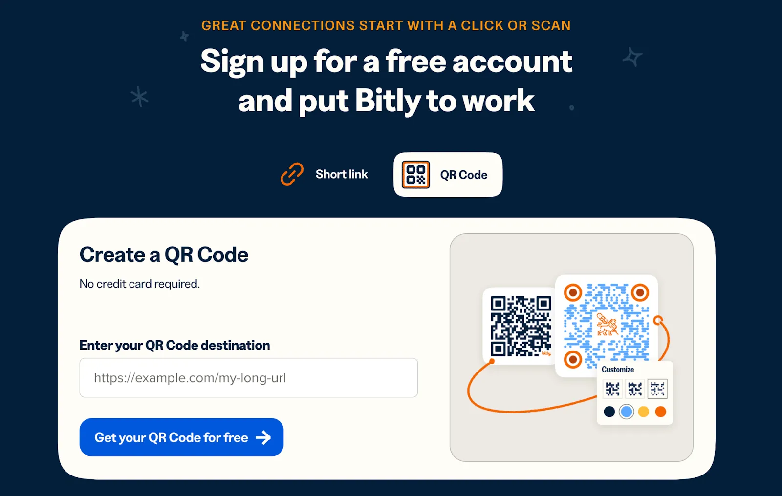 Bitly's QR Code generator