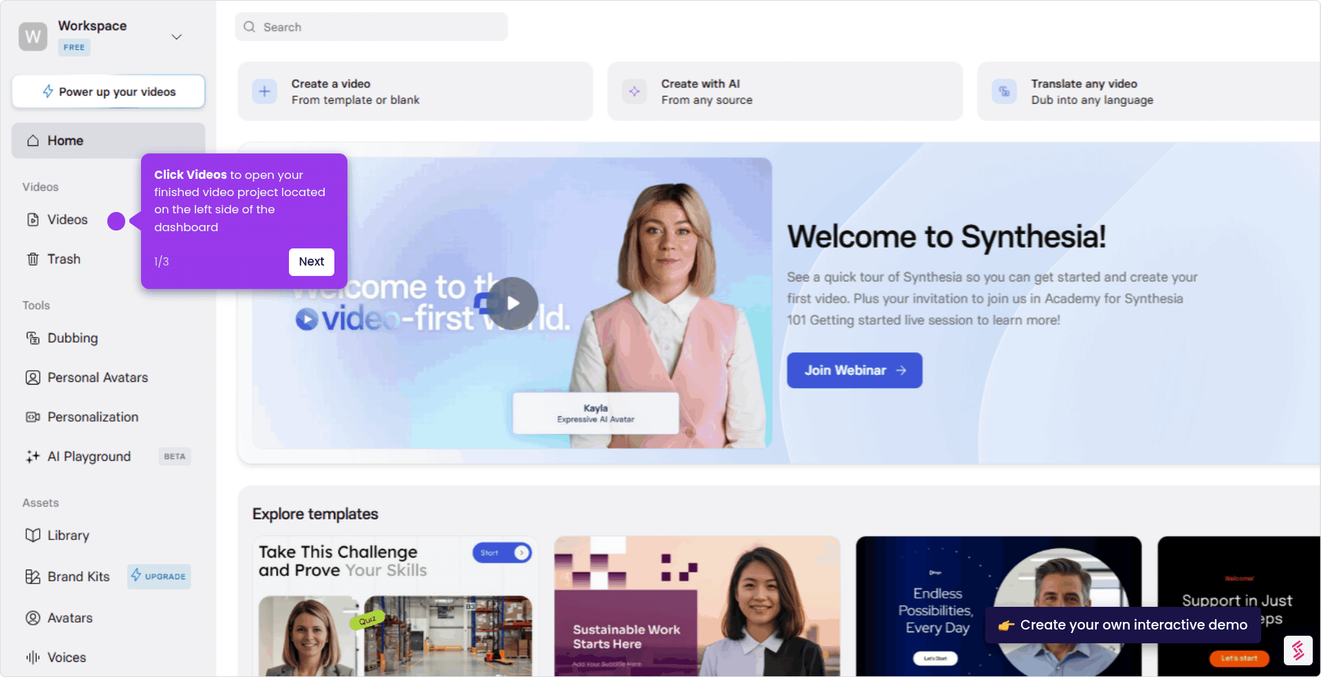 How to Export & Download Videos in Synthesia