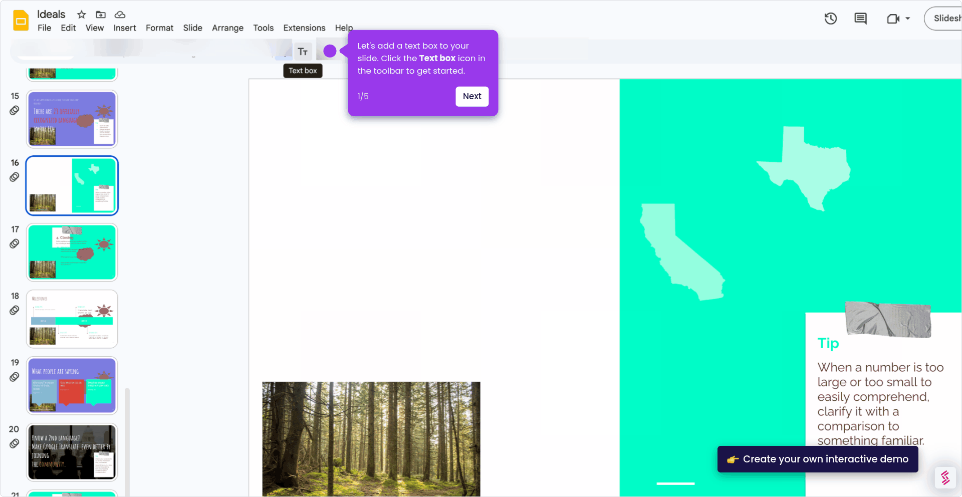 How to Add a Text Box in Google Slides