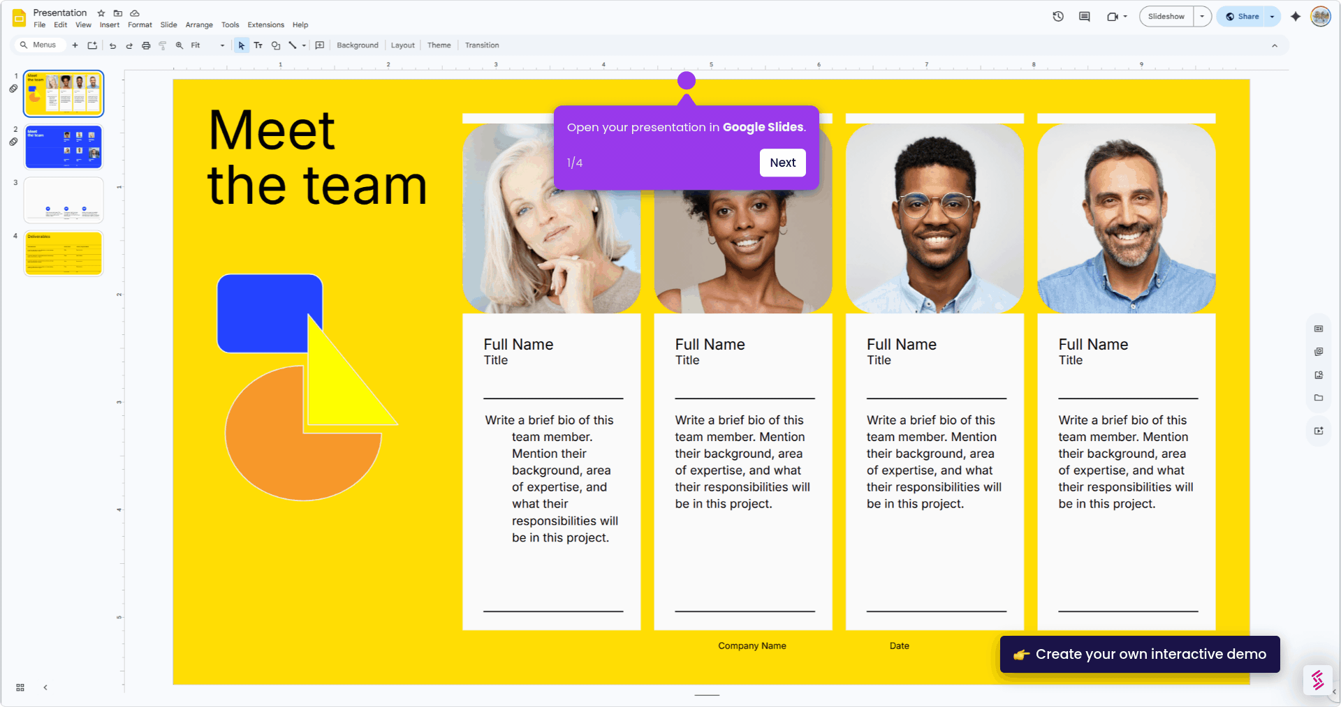 How to Use Format Options in Google Slides