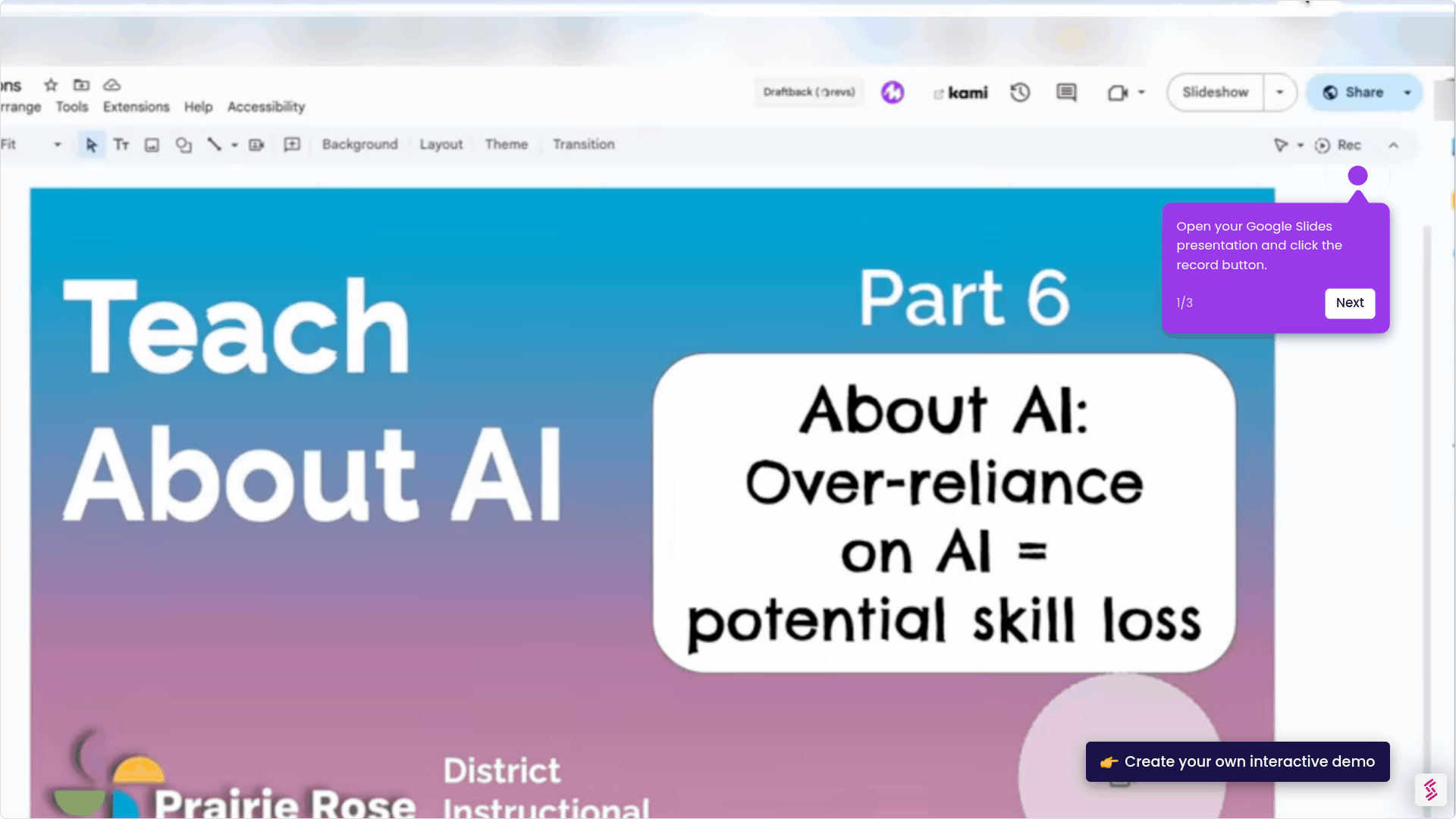Record Yourself on Google Slides: Step-by-Step