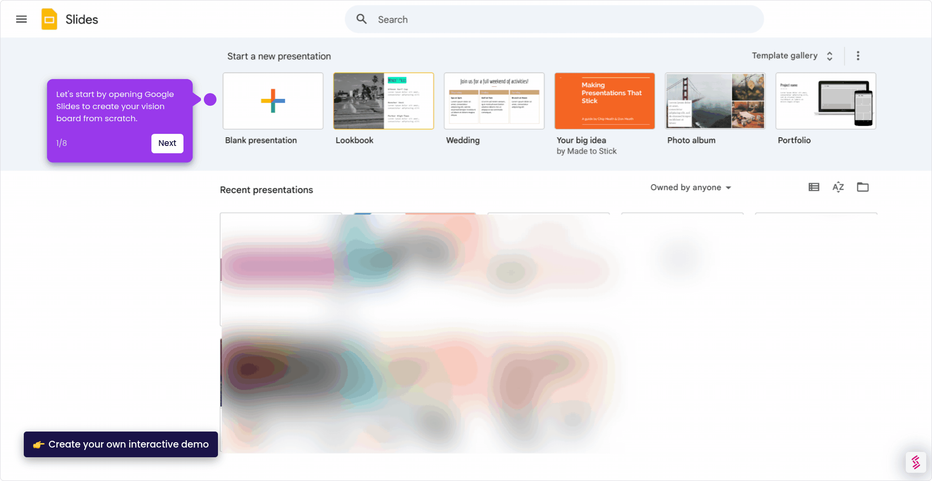 Create an AI Vision Board in Google Slides