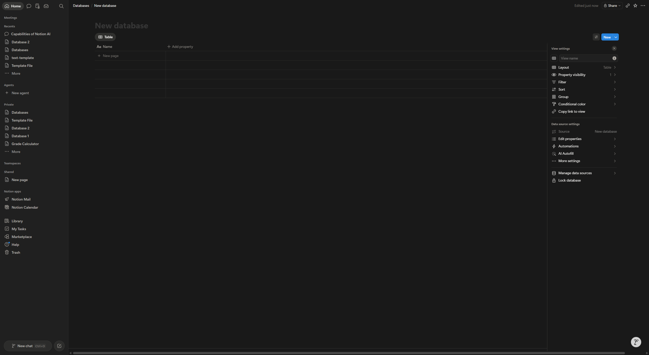 How to Create a Database in Notion