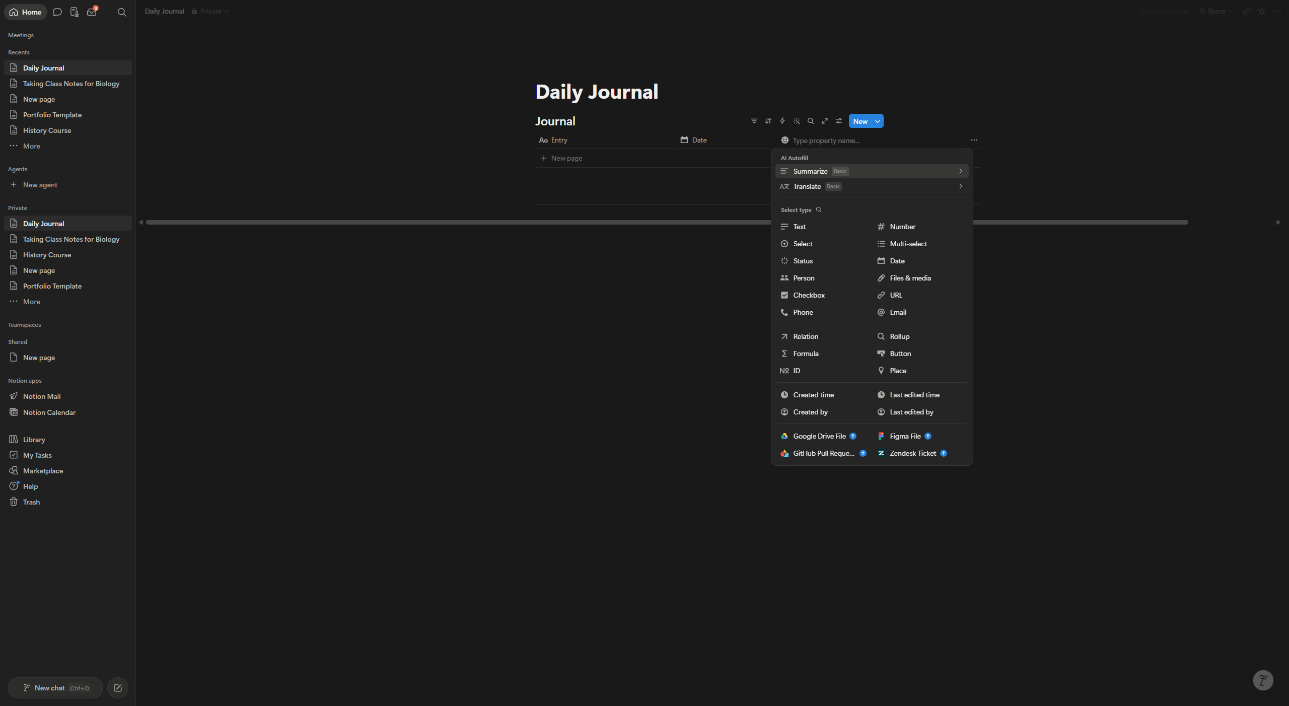 How to Create a Journal Database in Notion