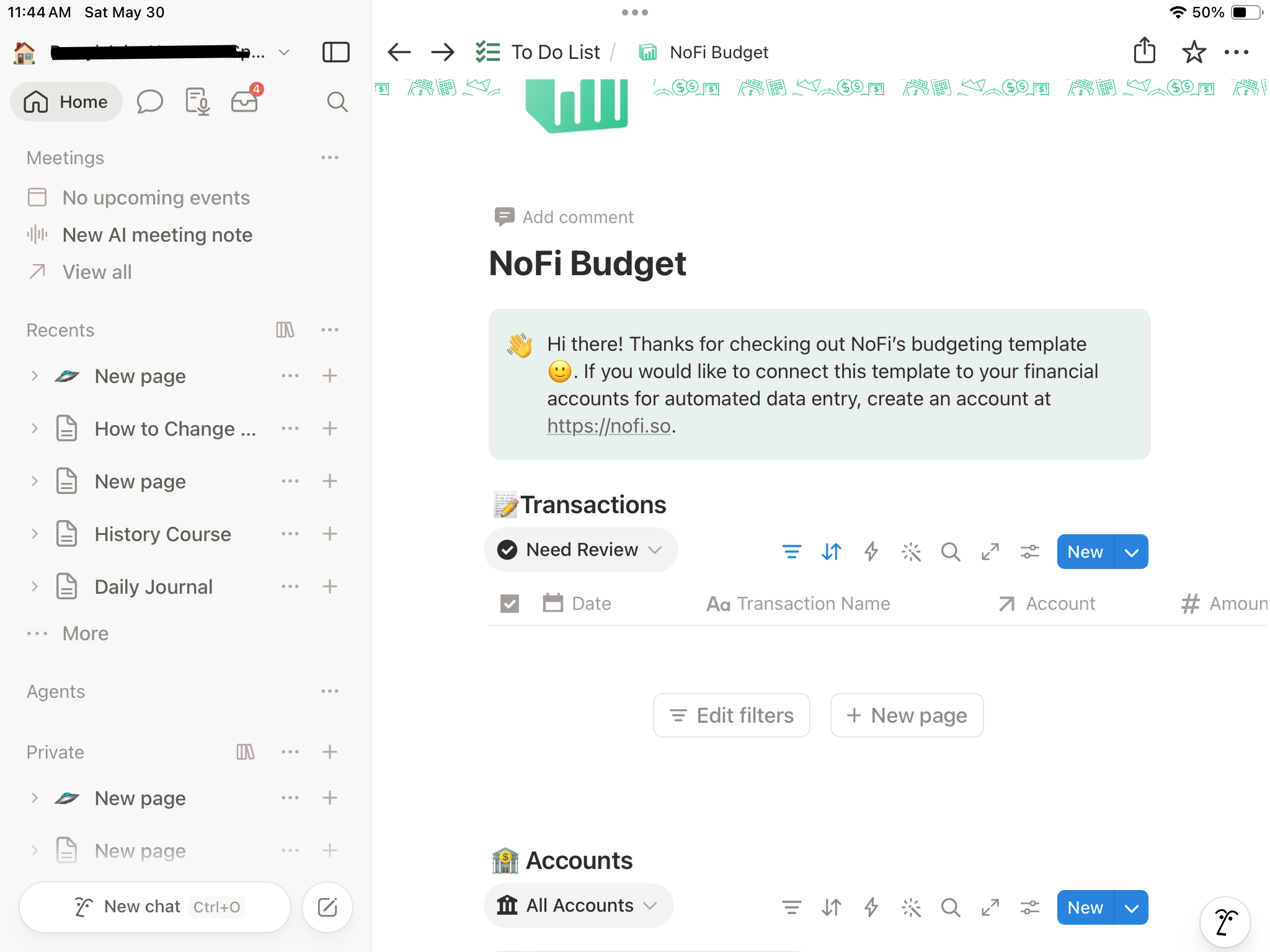 How to Get Notion Templates on iPad
