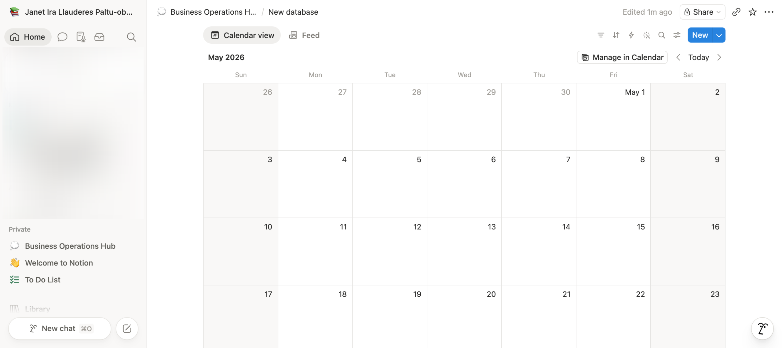 How to Change Calendar Layout in Notion