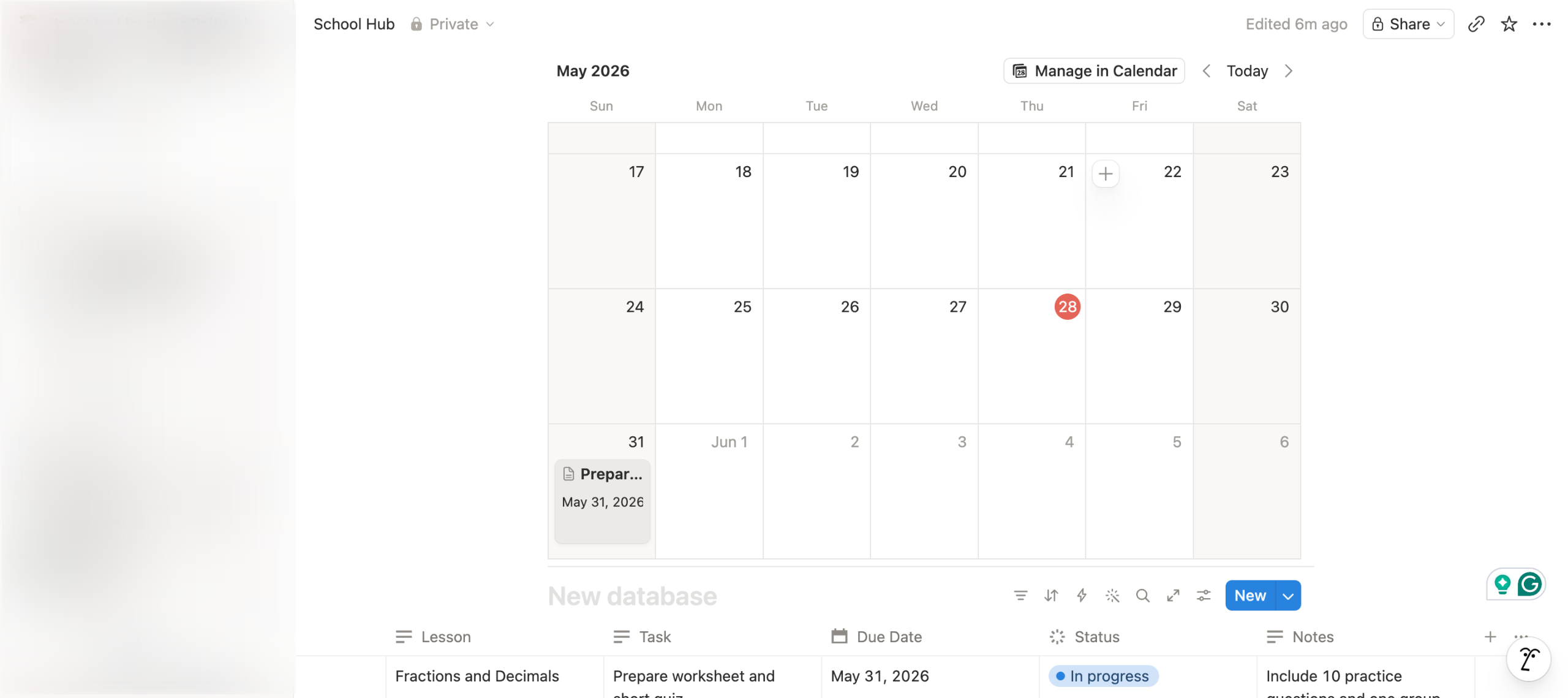 How to Add Time to a Notion Calendar Item