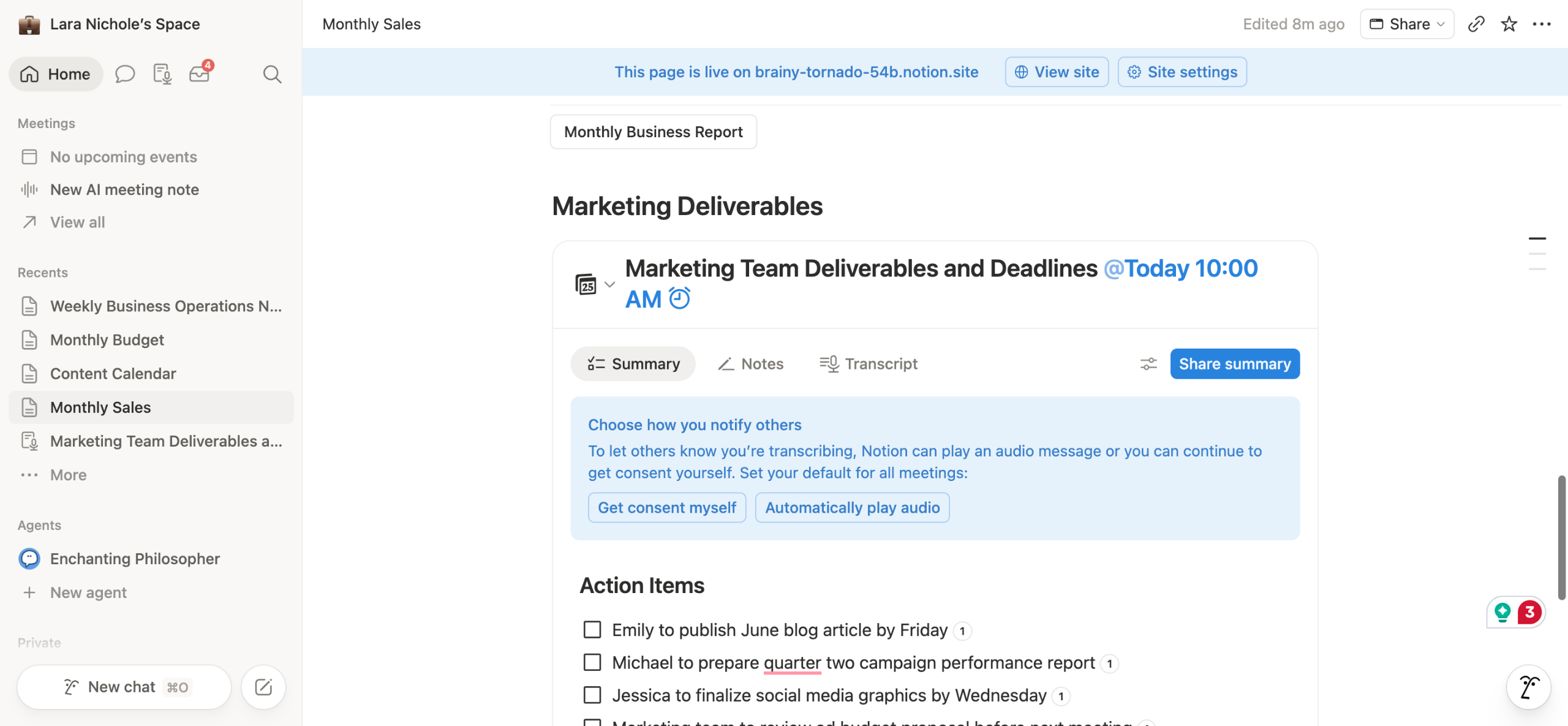 How to Undo Deletions in Notion on Mac