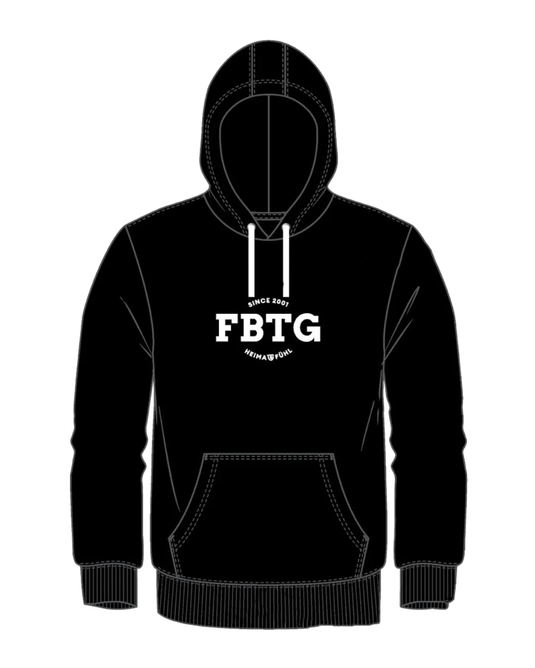 FBTG Hoodie Schwarz