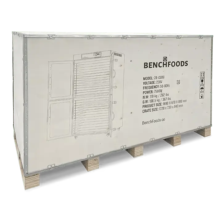 2 Zone / 28 Tray / 11.90m² Tray Area
