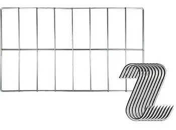 50 x 85cm Biltong Rack & Hook Bundle