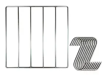 40 x 40cm Biltong Rack & Hook Bundle