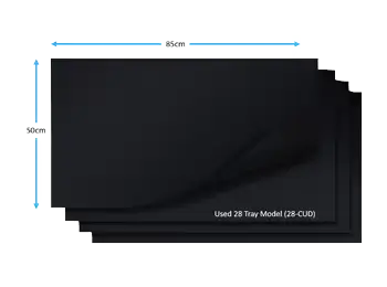 50 x 85cm Non-Stick Teflon Solid Mats 