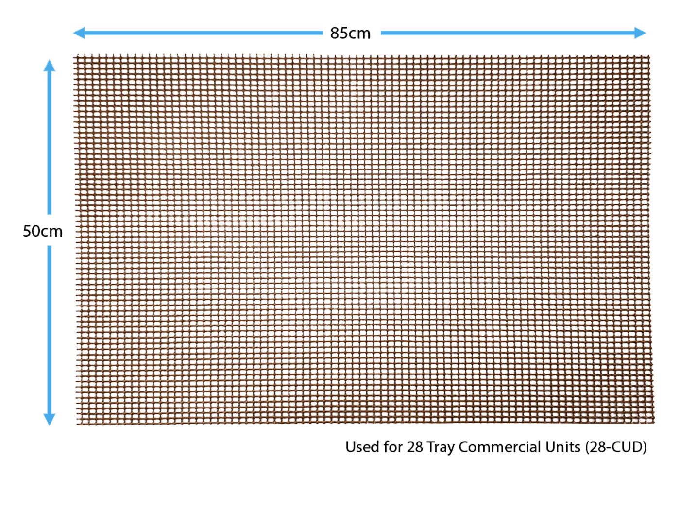 50 x 85cm Non-Stick Teflon Mesh Mats