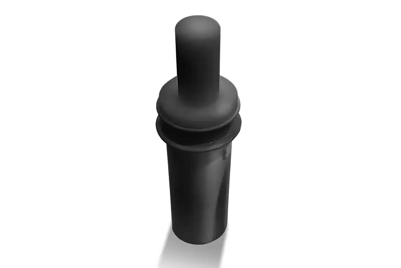 Single precision cutting tool pusher measuring 46mm designed for accurate fruit and vegetable slicing control