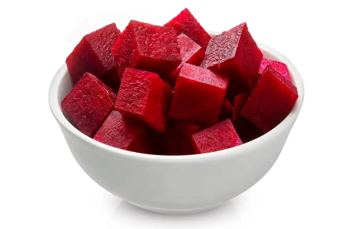 BenchFoods stainless steel dicer grid blade set producing 10 x 10 mm (3/8 in) beetroot cubes for professional food preparation