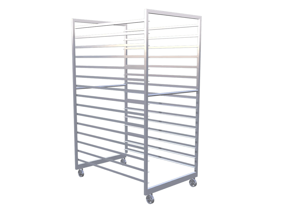 Industrial Cart | Stainless Steel 