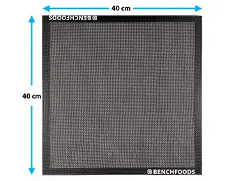 40 x 40cm Premium Silicone Non-Stick Mesh Mats