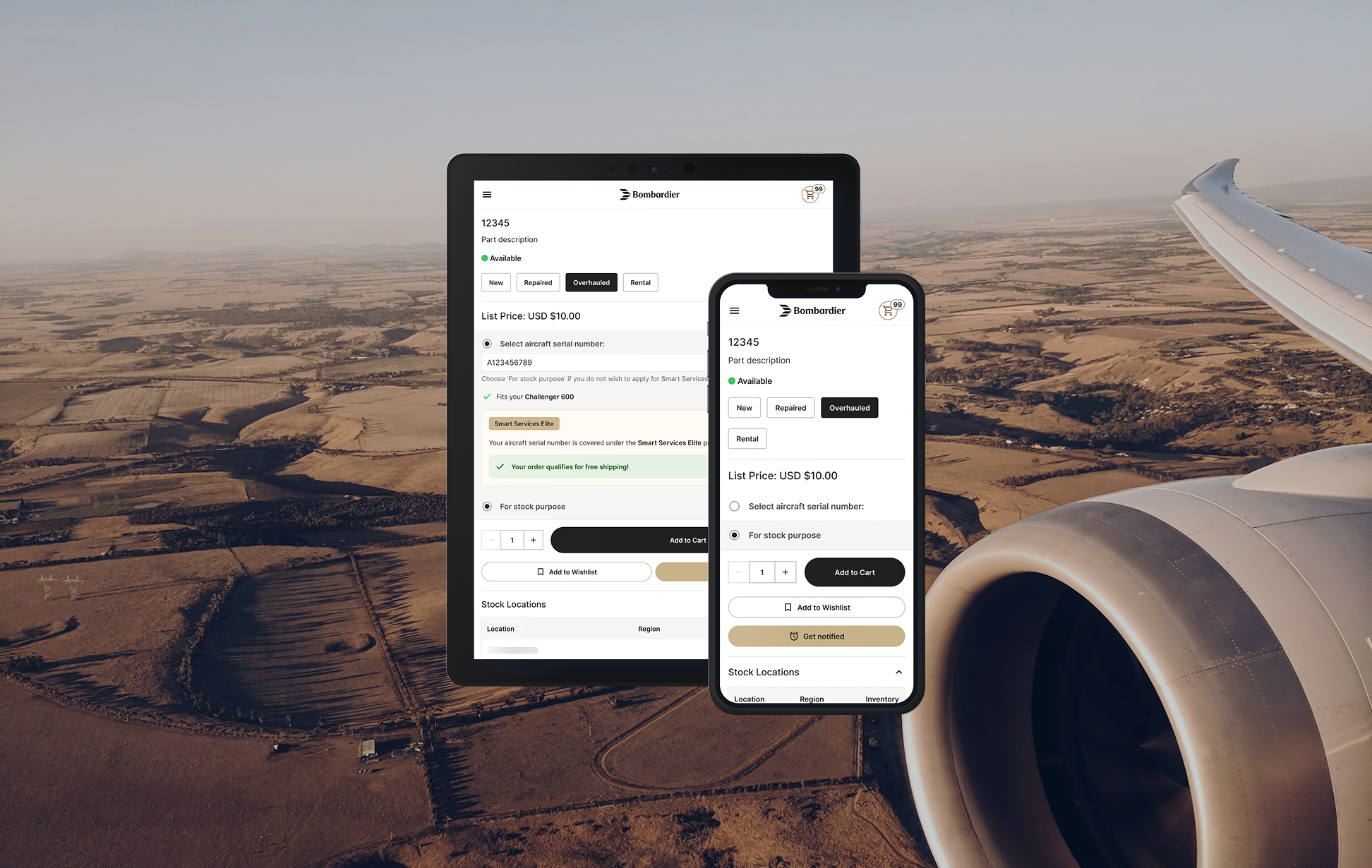 Aerospace E‑Commerce Platform