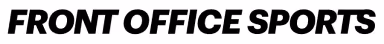 Front Office Sports logo text in bold italic black font.