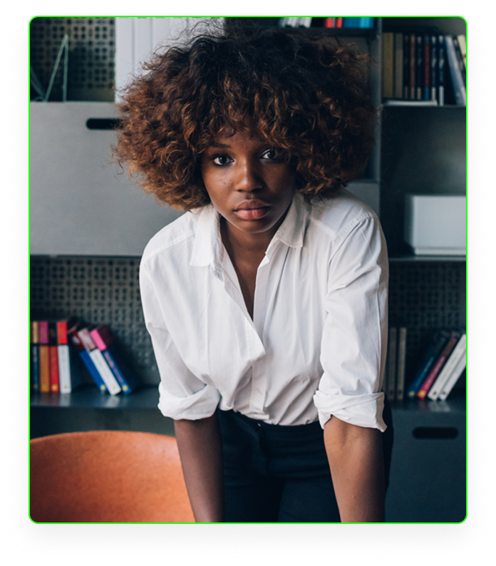 Businessman looking at tablet