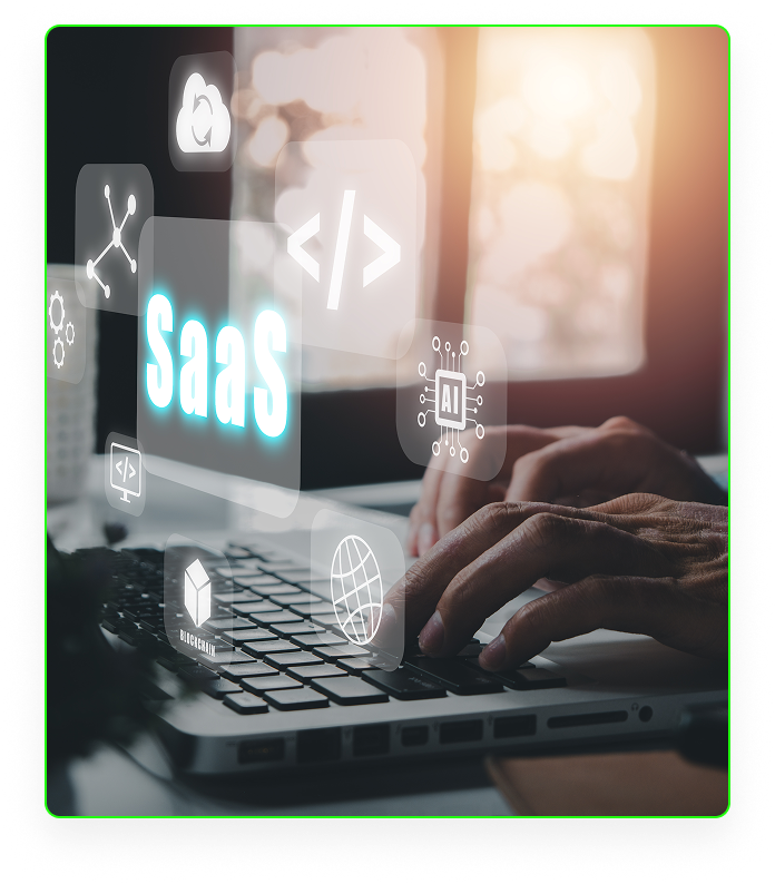 Businessman looking at tablet