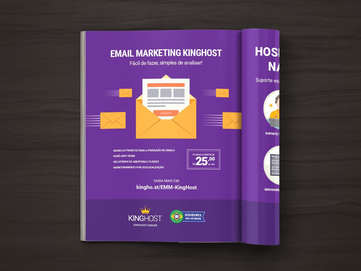 Kinghost - publicité