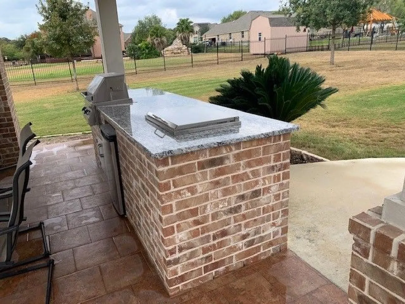 outside kitchen island in alta vista