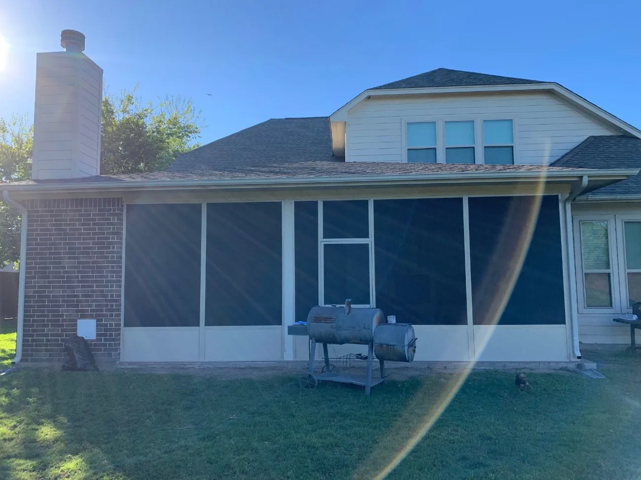 screened in patio in government hill alliance