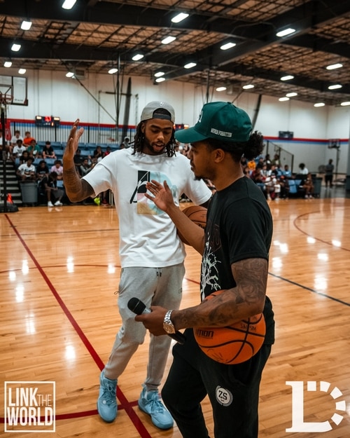 Boys at Basketball Camp