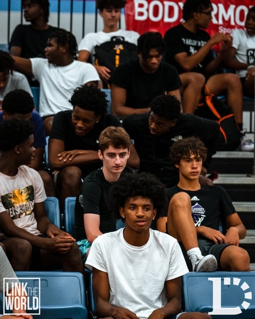 Boys at Basketball Camp