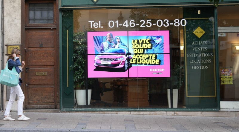 Campagne pubilicataire Turnadon faite sur une base de segmentation des audiences en fonction de leur localisation et de leurs habitudes.