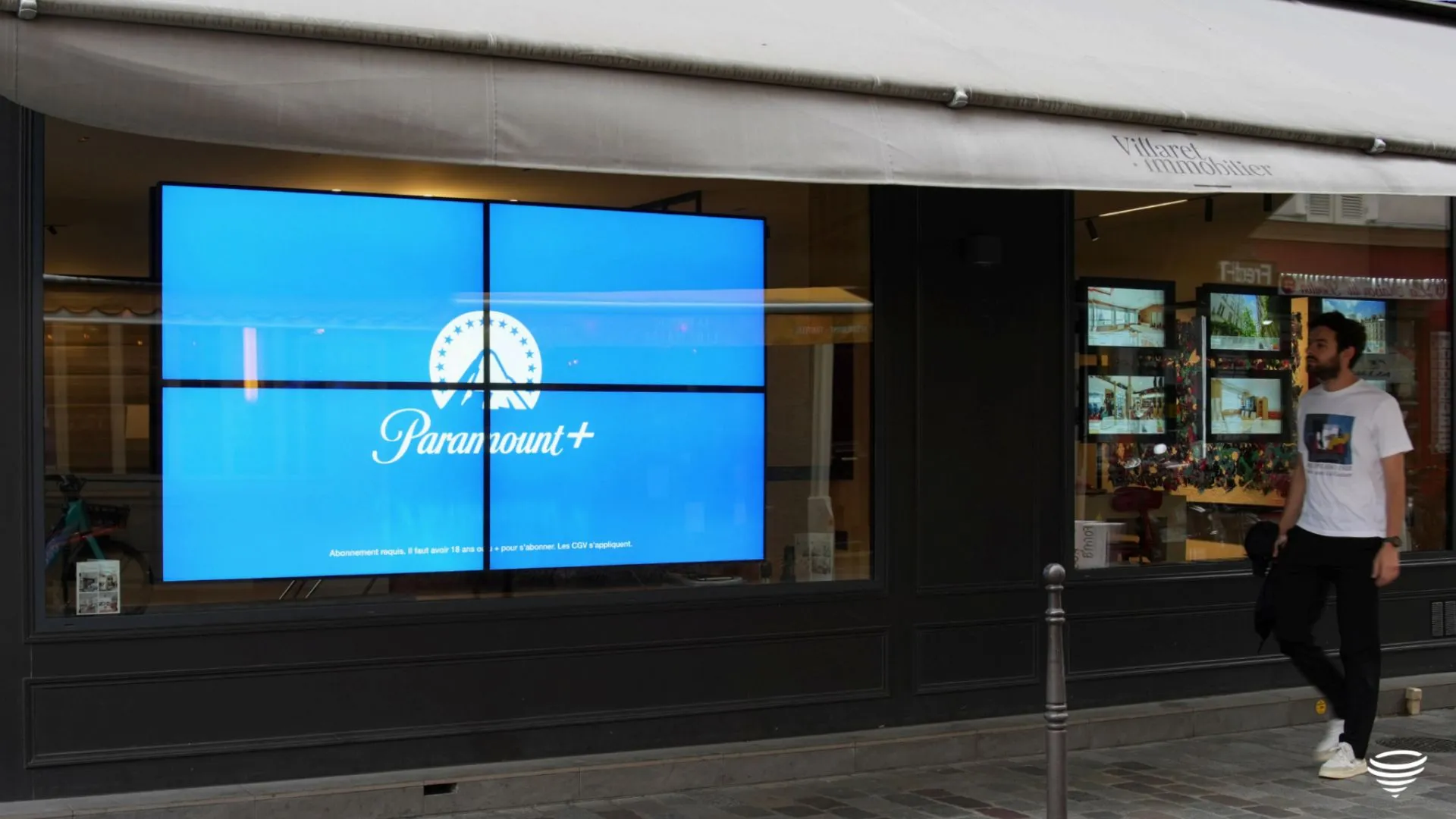 Affichage DOOH publicitaire à Paris