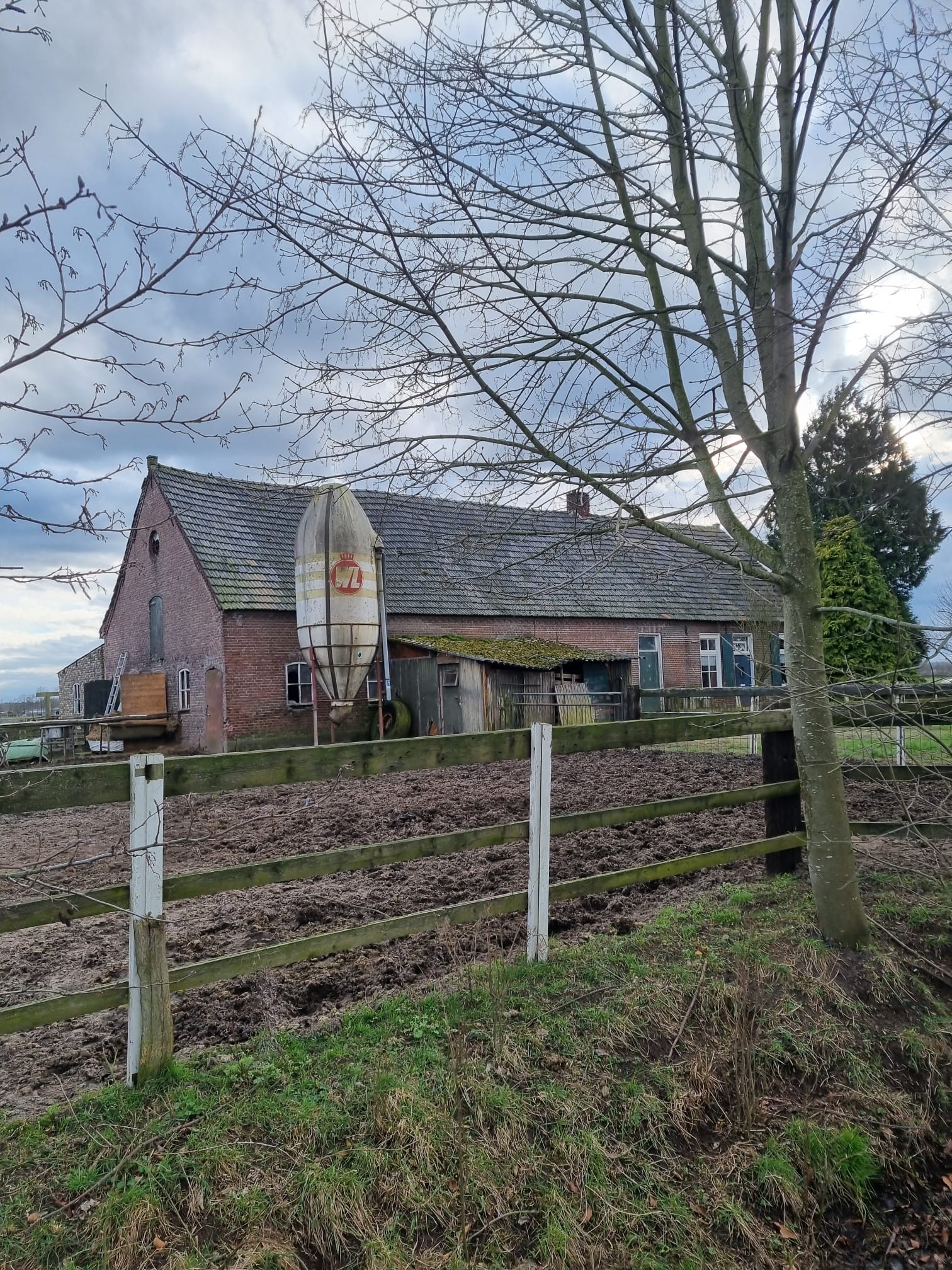 Verbouwen van bestaande boerderij met mantelwoning
