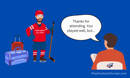 reality for most players attending sphl free agent camps