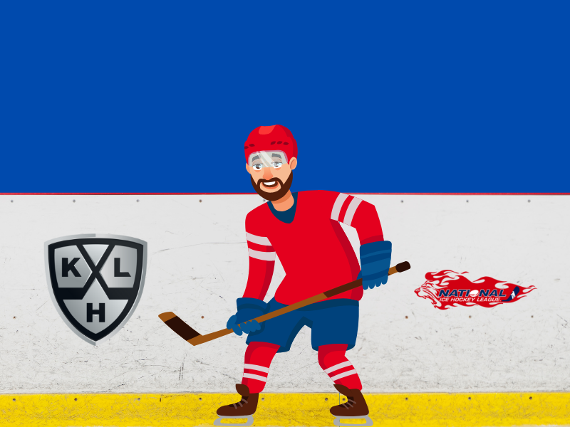 KHL vs NIHL comparison